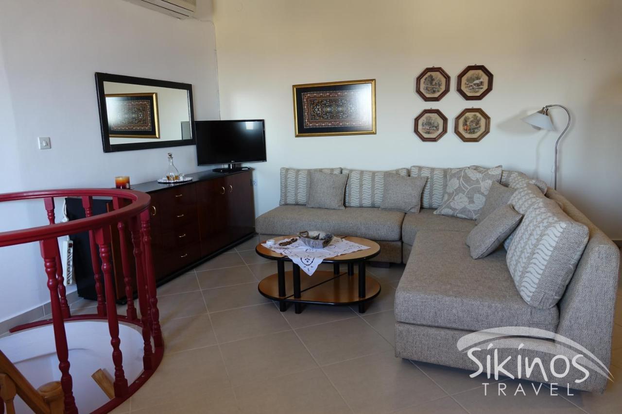 הוילה Síkinos Anna'S House מראה חיצוני תמונה